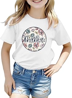Camiseta de manga larga para adolescente, para niña