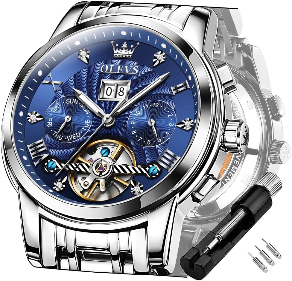 Watches for Women Diamond Roman Numerals Easy Read Ladies Watches Silver Dress Day Analogue Two Tone Stainless Steel Designer Waterproof Female Wrist Watch