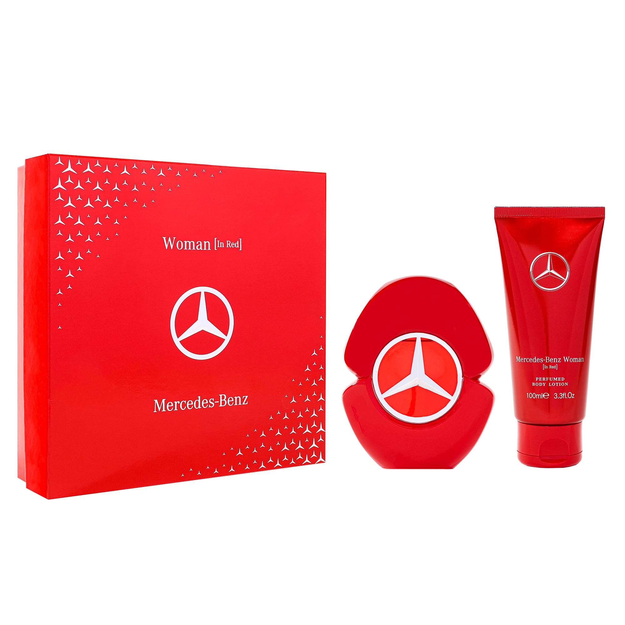Mercedes-Benz Woman Red Geschenkeset EdP Parfum Duschgel