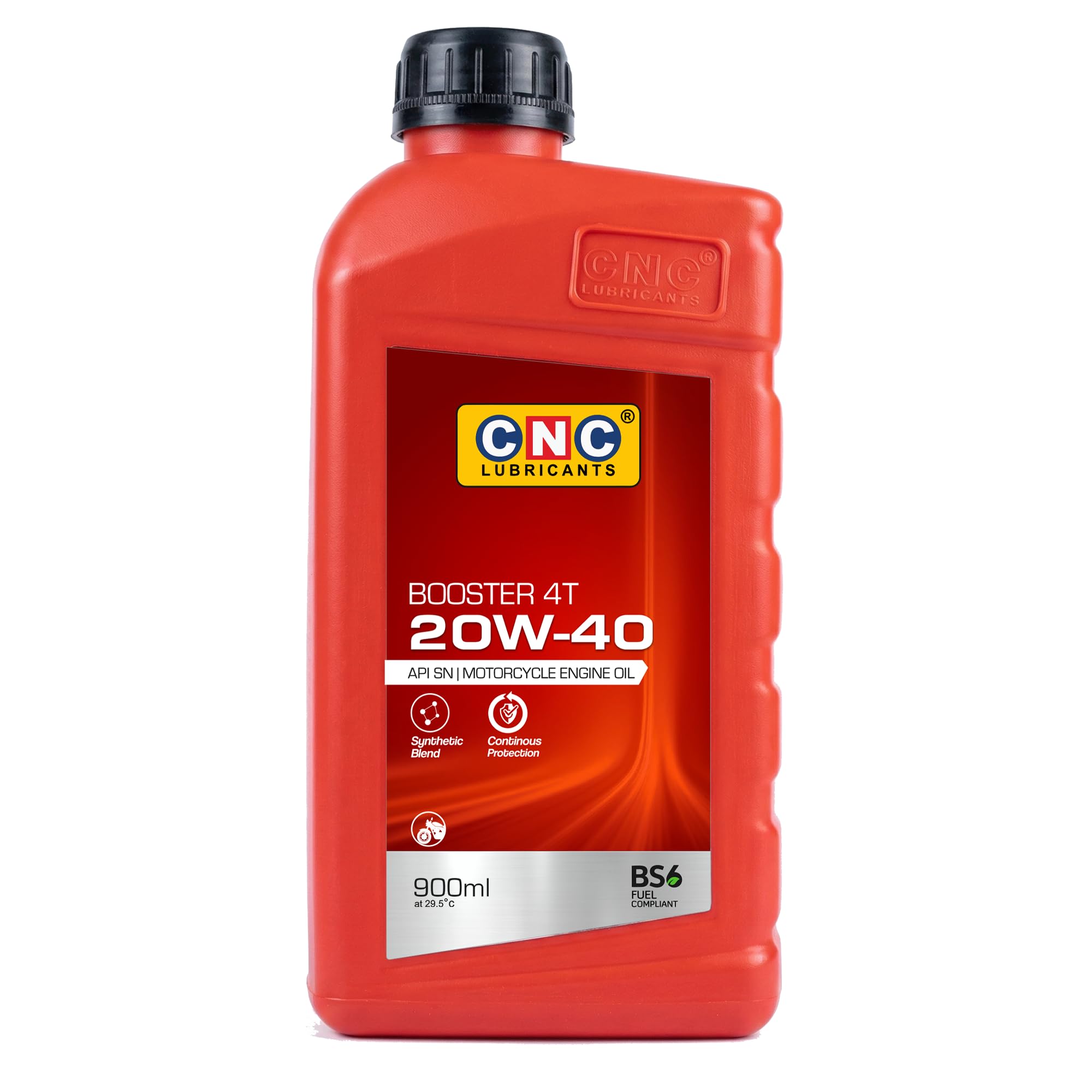 Booster 4T 20W-40 Engine Oil for Bikes with Synthetic Blend (900ml) Advacnced Technology | Engine Protection for Bikes | API SN (900 ML)-picture-26
