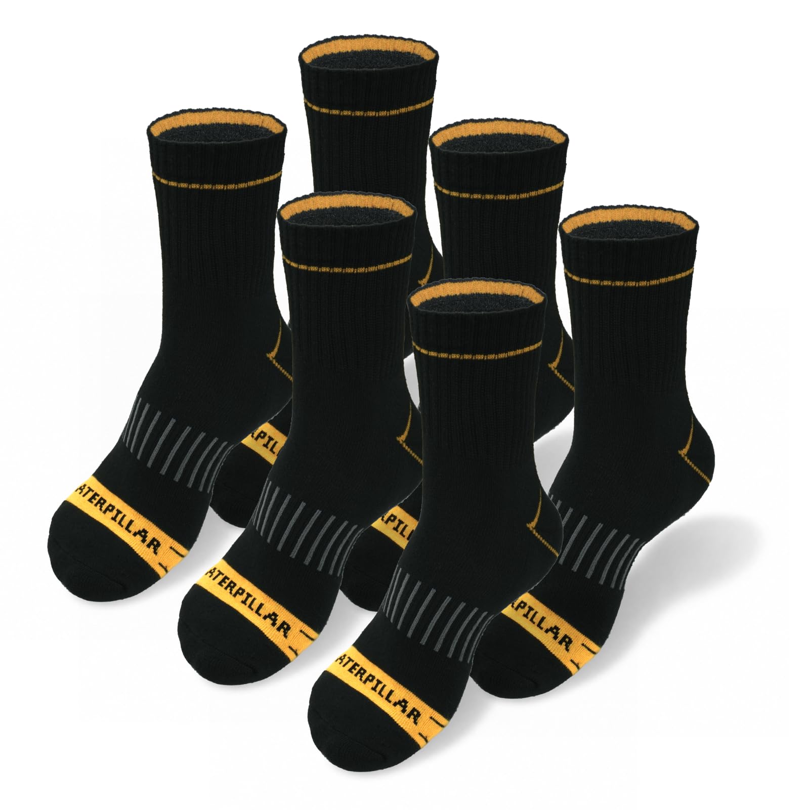 CAT mens Half Cushioned Quarter Socks