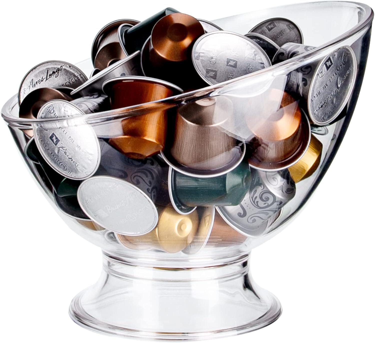 MOLFUJ Coffee Pods Holder Plastic, Coffee Pod Storage