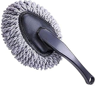 Multi-Functional Car Duster Cleaning Dirt Dust Clean Brush Dusting Tool Mop Gray Car Cleaning Products