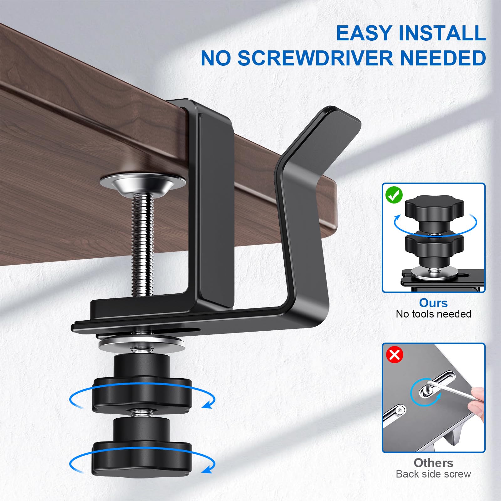 Soporte vertical para laptop, soporte ajustable para computadora portátil, se adapta a todos los MacBook/Surface/Samsung/HP/Dell/Chrome Book (negro)