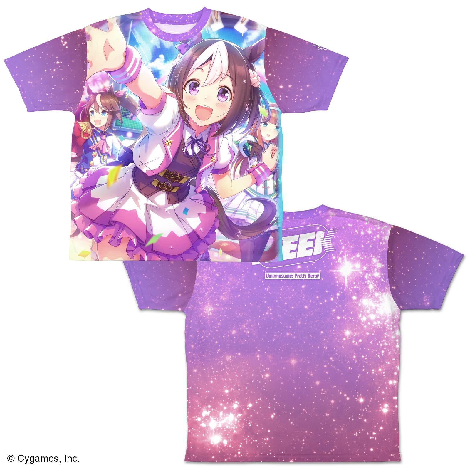 ウマ娘 プリティーダービー フルグラフィックＴシャツ AJ2019限定 Amazon.co.jp: ウマ娘 プリティーダービー フルグラフィックT