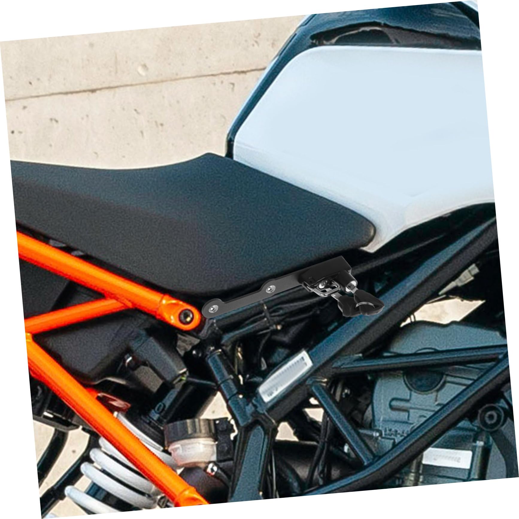 Gatuida Lucchetto Antifurto per Casco da Motocicletta in Metallo Nero, Installazione Semplice, Sicurezza Affidabile per Motociclette e Scooter Elettrici