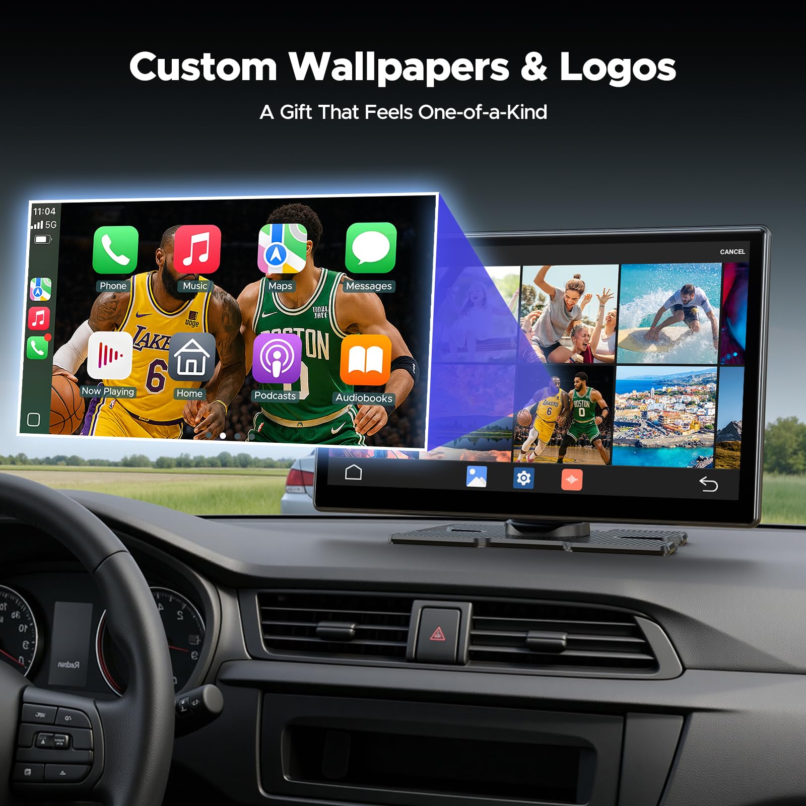 Amazon.co.jp: Volamディスプレイオーディオ 9インチ大画面carplay