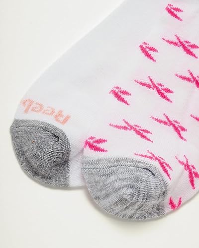 Miniatura 4 de Reebok Calcetines deportivos para mujer - Calcetines de corte bajo de rendimiento (paquete de 12)