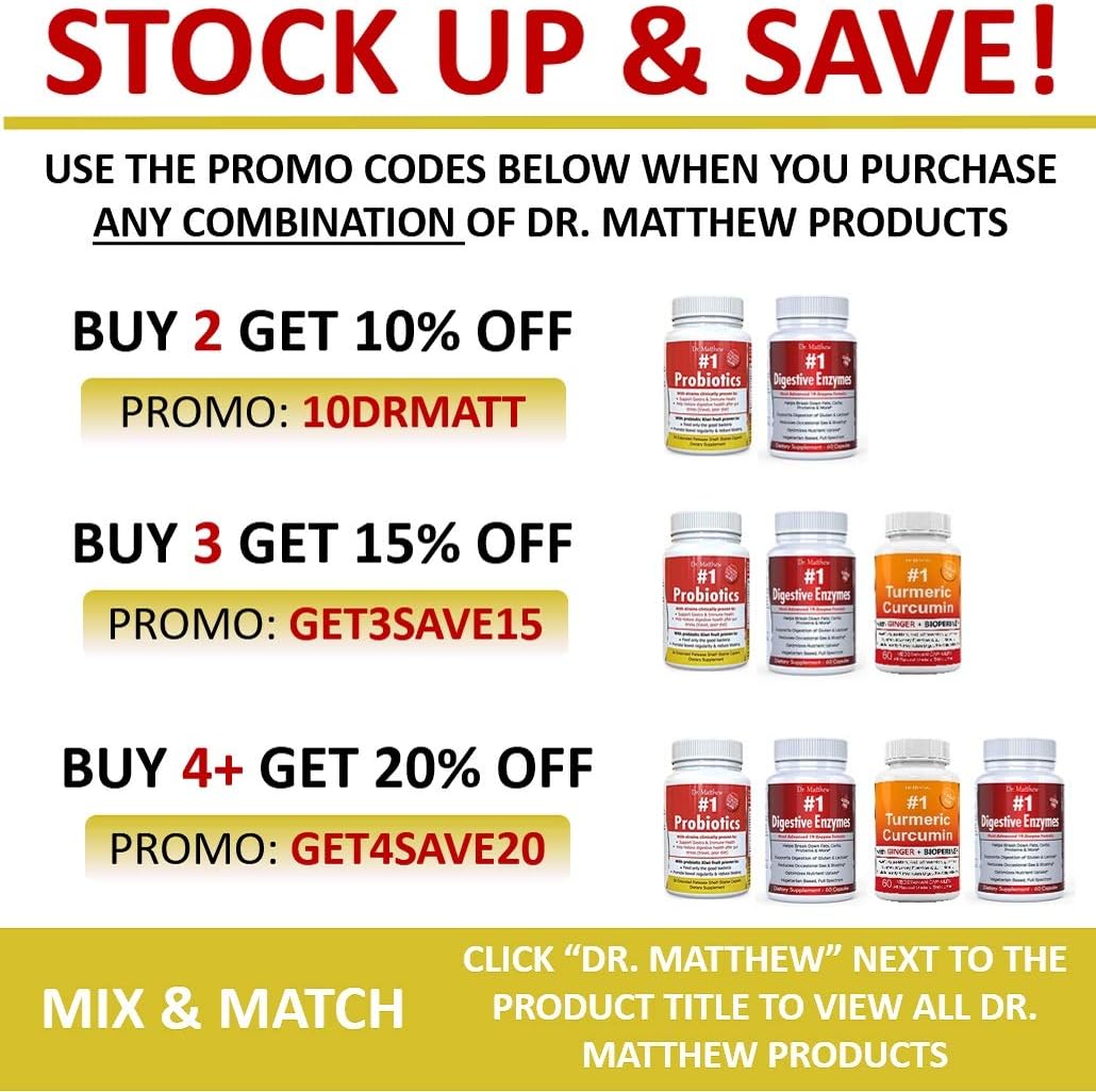 Enzymes for Digestion with Lactase Lipase Amylase Bromelain and 15 more! One of the Best Digestive Enzyme Supplements for IBS, Gallbladder, Gas, Bloating, Constipation Relief. Vegetarian, Gluten-Free : Health & Household