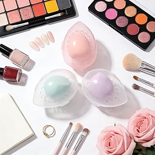 Estuche de esponja de maquillaje, soporte de ...