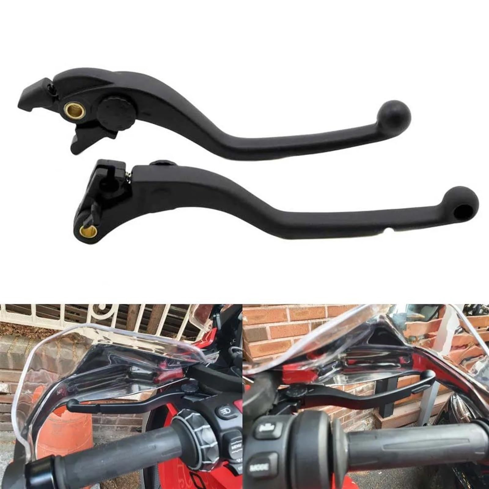 Motor Handrem Voor B&MW F 850 GS F850GS F850 F750 F750GS F900R F900 R/XR F900XR 2018-2022 Motorfiets Korte/Lange Rem Koppeling Hevels (Color : Short, Maat : 5