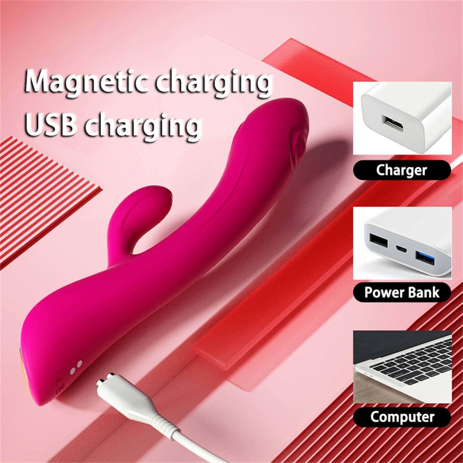 Vibratoreper Donna Vibratore Donna Punto G, Dildo Vibratoreper Realistico Sex Toy in Silicone Vibratori Femminile Sexytoysys per Clitoride