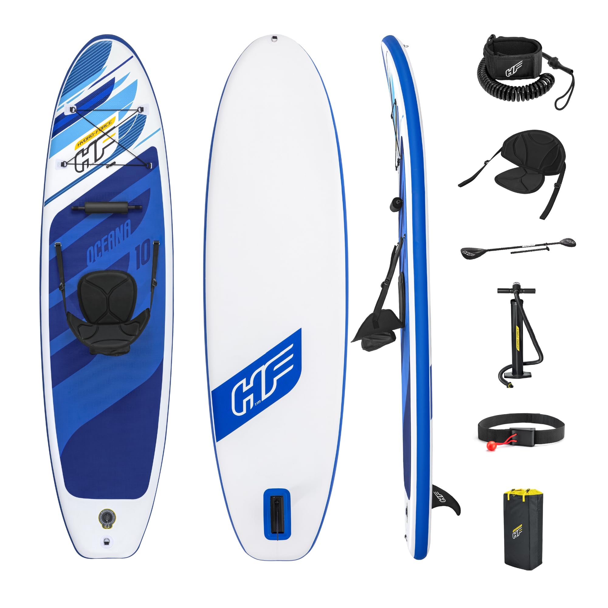 Bestway Oceana Convertible Stand Up Paddleboard Set 10 ft Multi