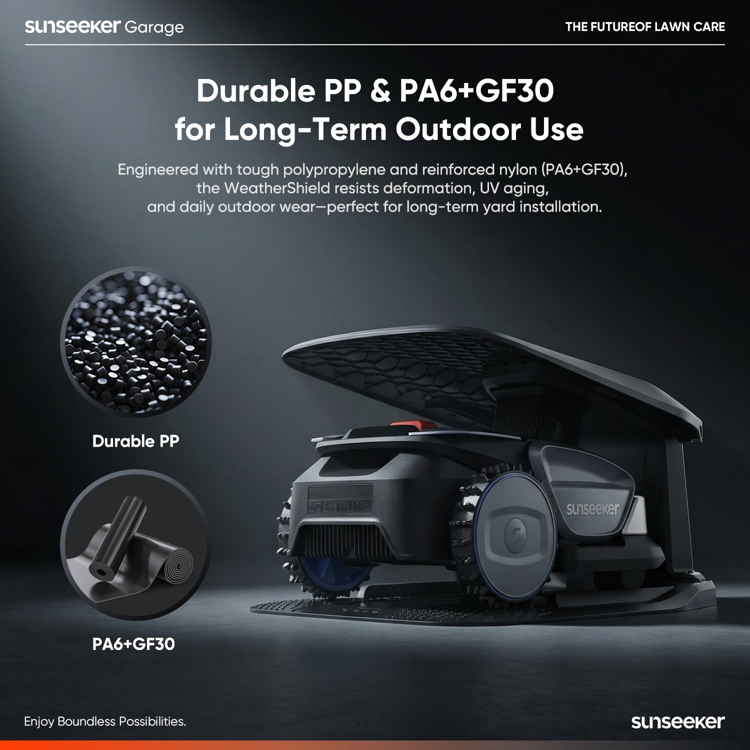 Sunseeker S4 Robot Mower Garage - UV Protection -5