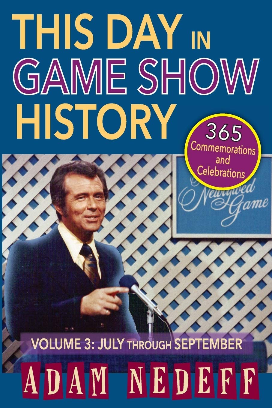 Game Show History Vol 3 cadeau d'anniversaire original pour cinéphile
