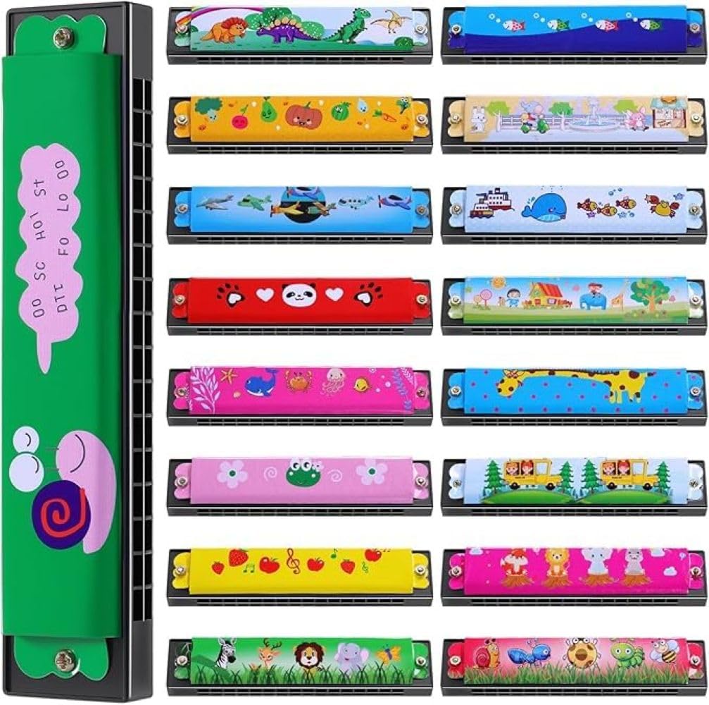 SNAPTRON Return Gifts for Birthday Party in Bulk- 18Pcs Harmonica for Kids, Return Gifts for Kids, Cartoon Musical Instrument Birthday Return Gifts for Girls & Boys-image-42
