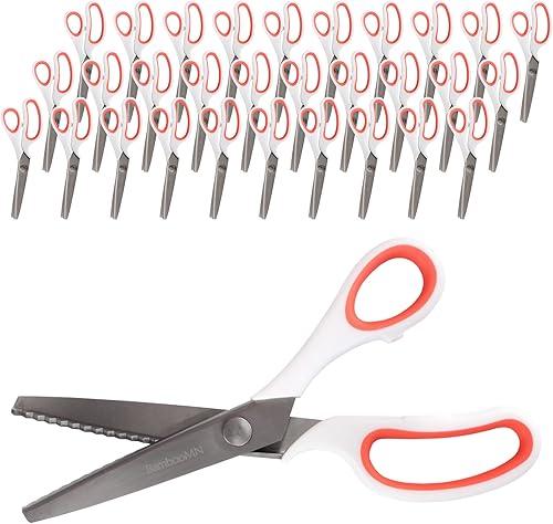 Vista 21 de JubileeYarn Metal Pinking Shears - Black - 1 Unit