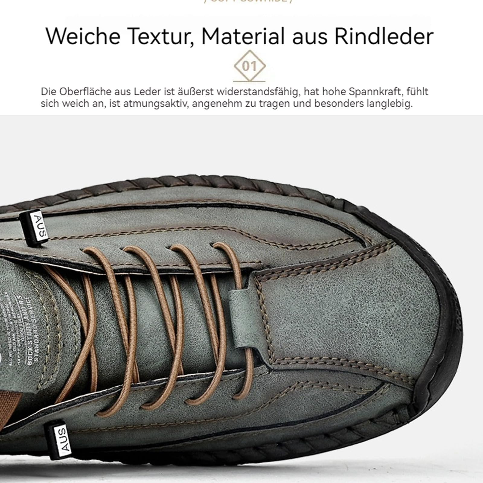 Bequeme, Stützende Sneakers, Fashion Schuhe, Wasserdichter Barfuss Schuhe Ergonomischer, Effektive Unterstützung des Fußgewölbes Weiche, Leichtigkeit, Komfort