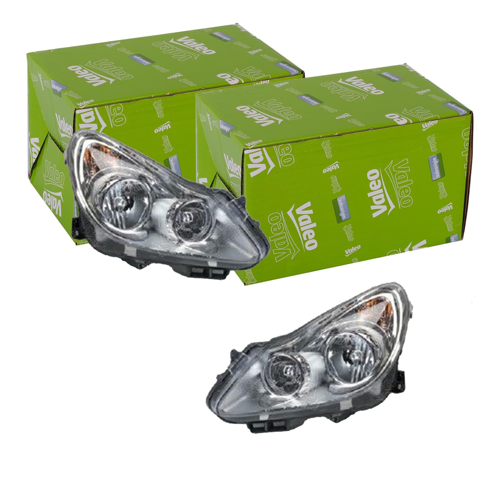 2x Valeo H1 H7 W5W Scheinwerfer Satz