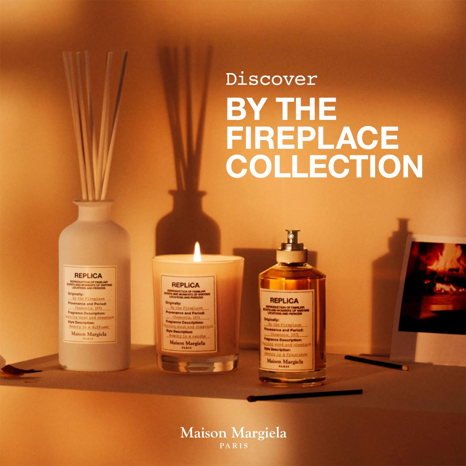 Maison Margiela 'Replica' by The Fireplace Kokulu Mum 5,8 oz/165 g