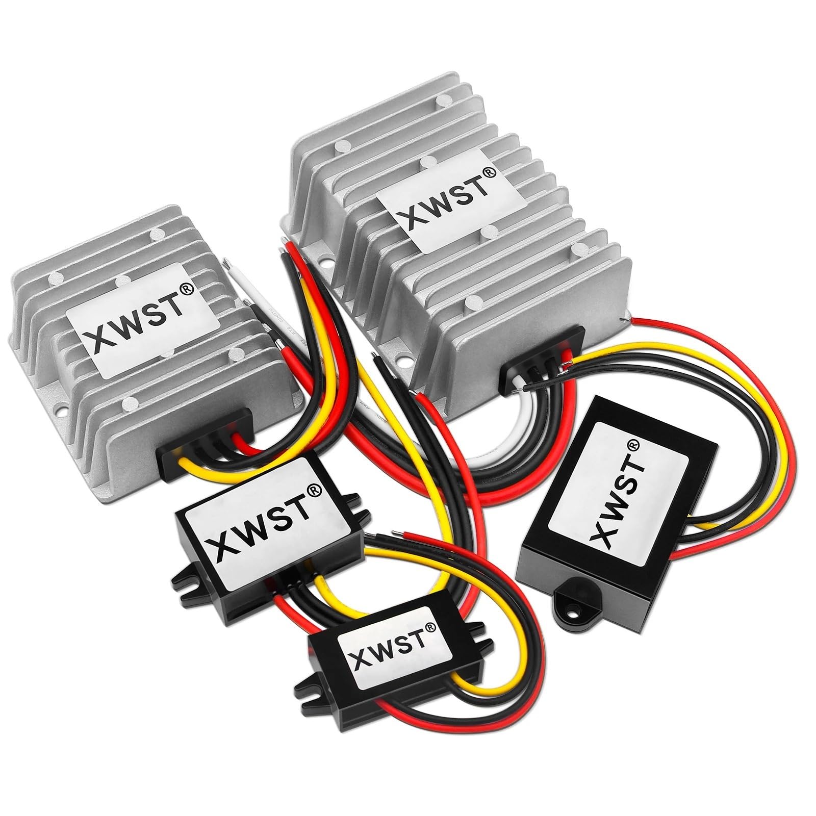Convertisseur CC CC 36V 48V à 19V 30A pour équipement embarqué de voiture