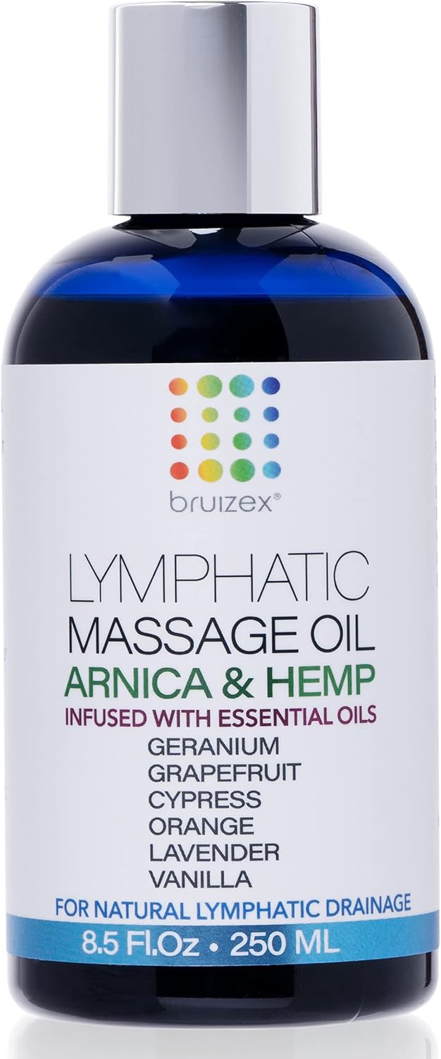 Lymphatic Massage Oil Natural Hemp Oil for Manual