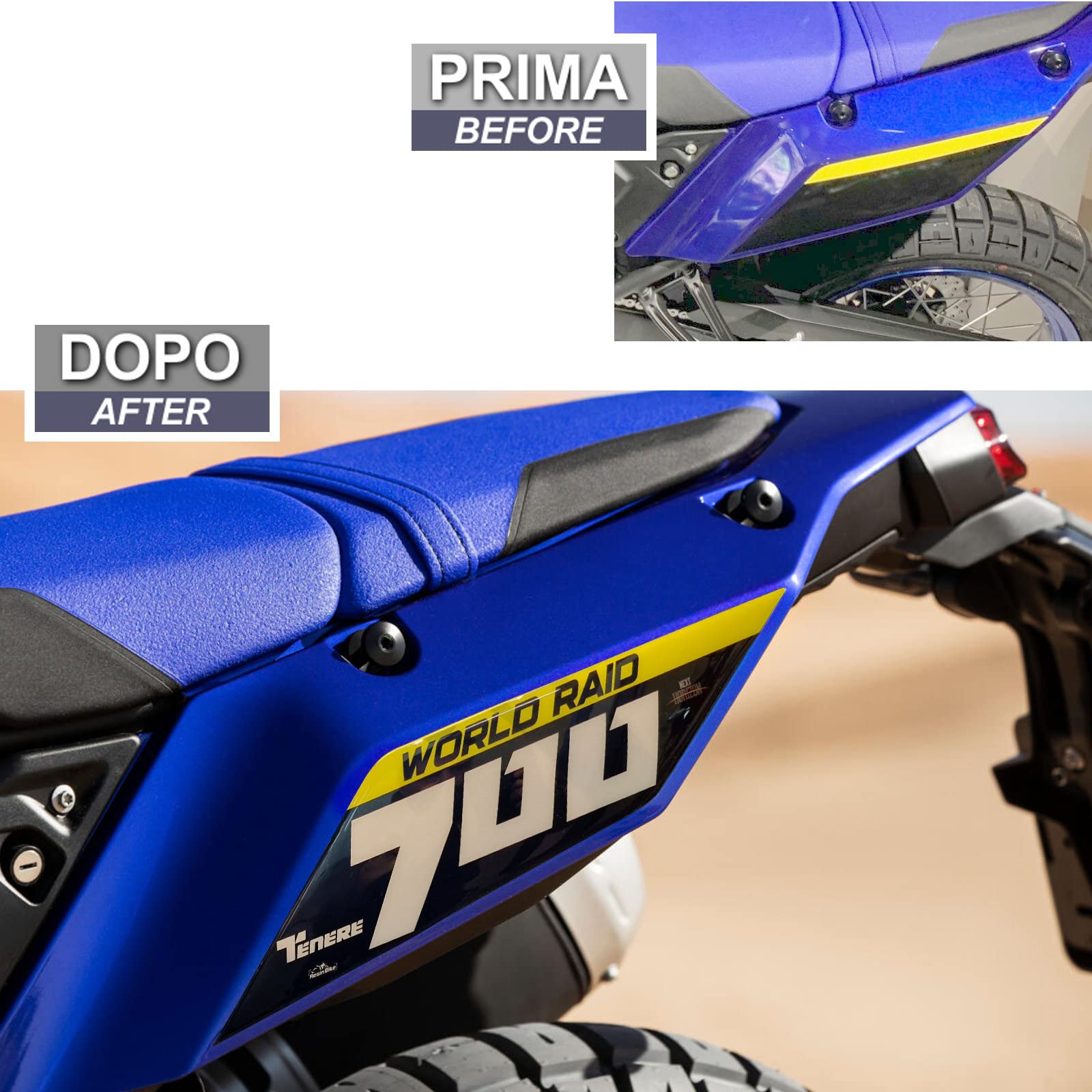 Motorrad Vergleich Yamaha Tenere 700 World Raid 2023 Vs. Triumph