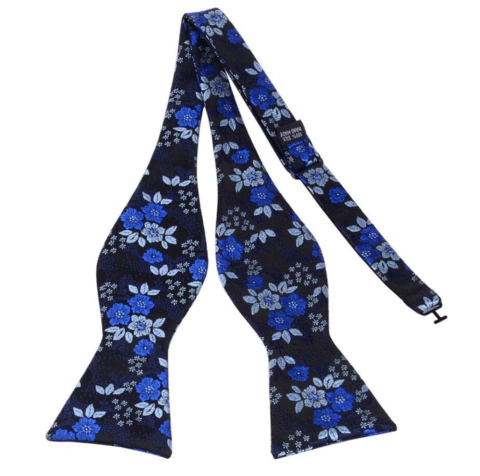 Papillon in tessuto di seta da uomo con fiocco floreale annodare alla moda Colore rosso blu verde for accessori sposa