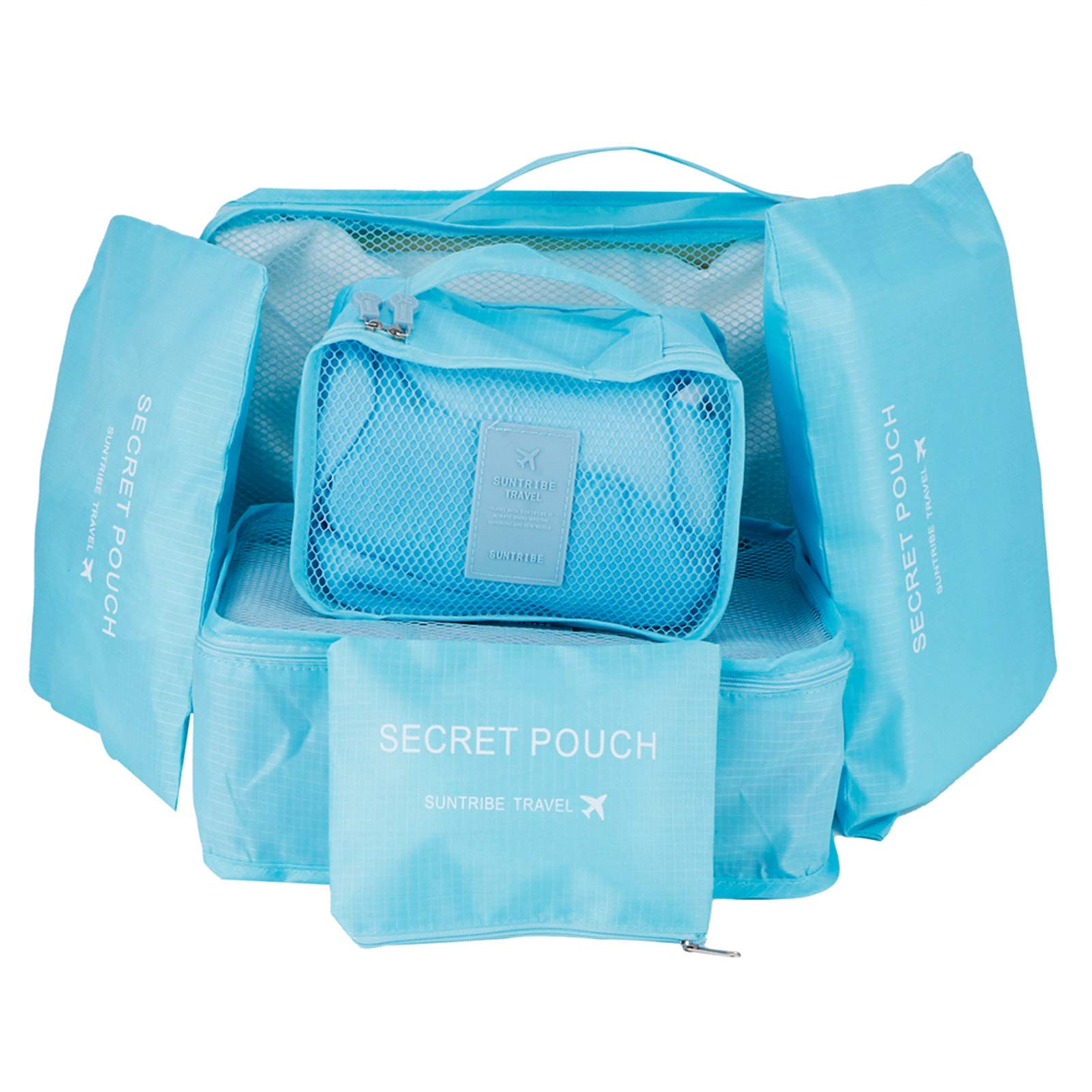 Packing cubes set - koffer of tas organizer - inpak zakken