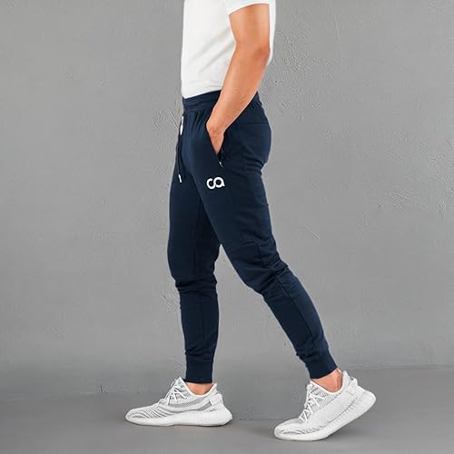 Miniatura 4 de Contour - Pantalones deportivos para hombre con cremallera y bolsillos, pantalones deportivos de crucero para hombre, pantalones deportivos