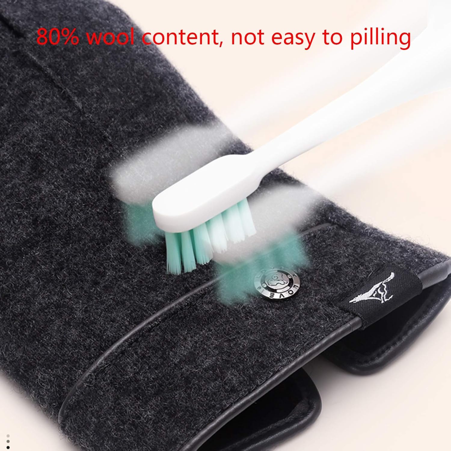 Gloves Unisex Winter Gloves, Running Gloves, Cycling Gloves, Touch Screen, Windproof, Waterproof, Non-Slip, Warm Sports Gloves (Color : Grey)