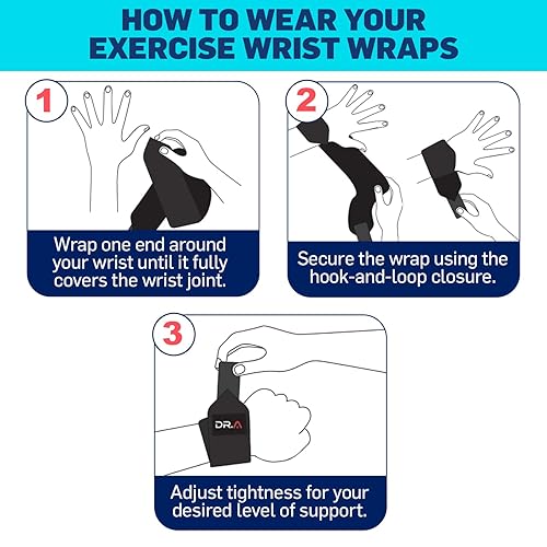 Miniatura 5 de Dr. Arthritis Muñequera desarrollada por médicos, muñequeras para tendinitis, soporte de mano, ideal para fitness, levantamiento de pesas (par)