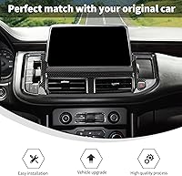 Vista 6 de Linskip Cambio electrónico de precisión y ajuste de ventilación de aire compatible con accesorios Chevy Suburban Tahoe 2021 2022 2023 2024, panel