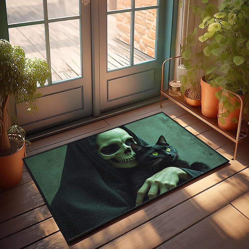 Tapis de porte intérieur pour entrée fini les traces de pas sales 65x90