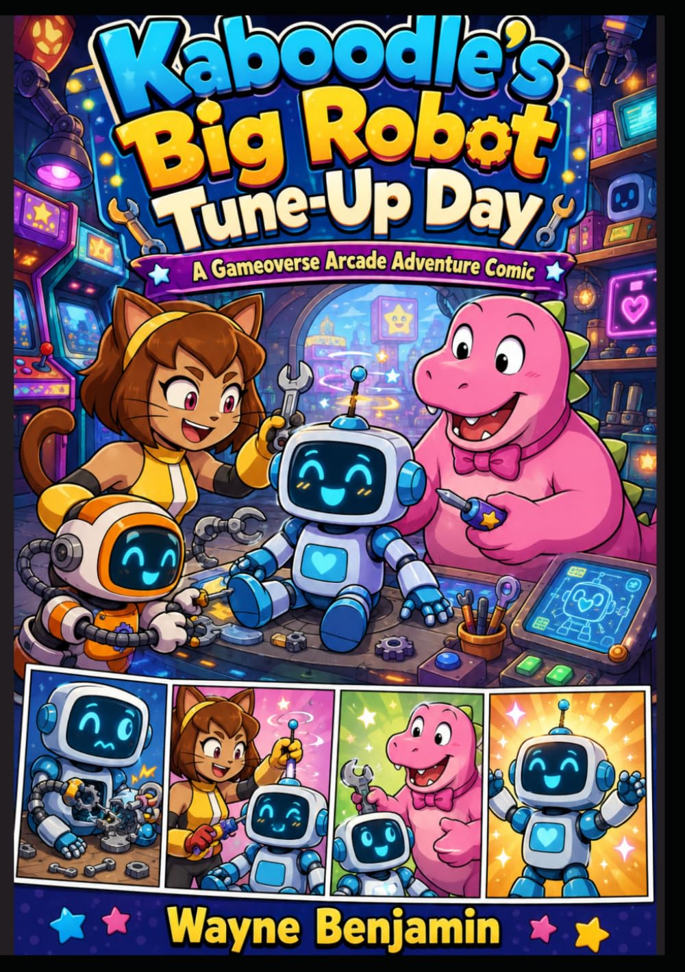 Kaboodle's Big Robot Tune-Up Day : A Gameoverse Arcade Adventure Comic