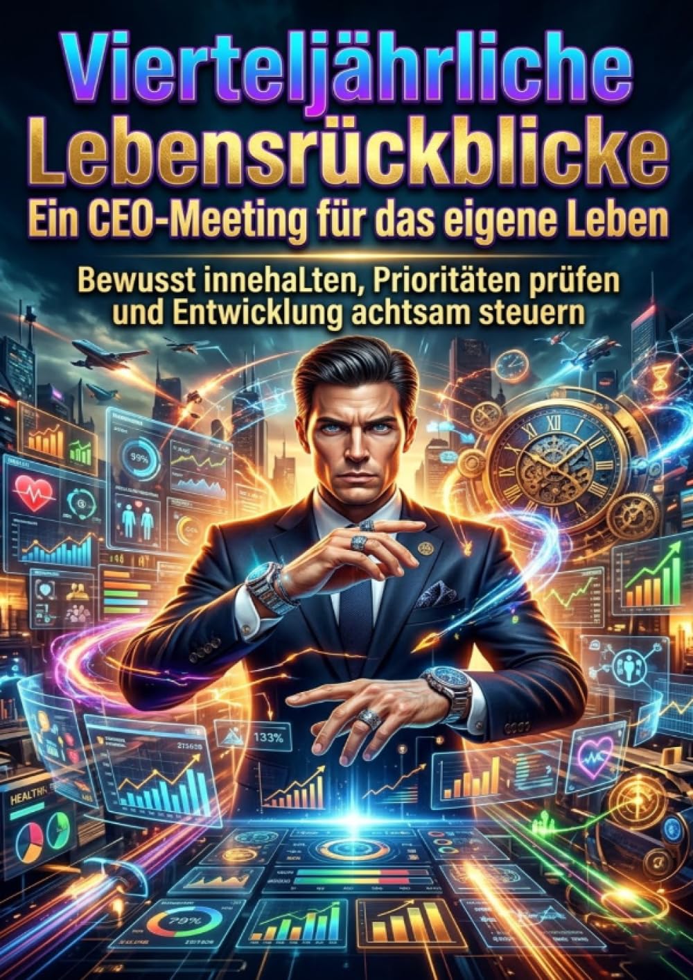 Vierteljährliche Lebensrückblicke: Ein CEO-Meeting für das eigene Leben: Bewusst innehalten, Prioritäten prüfen und Entwicklung achtsam steuern