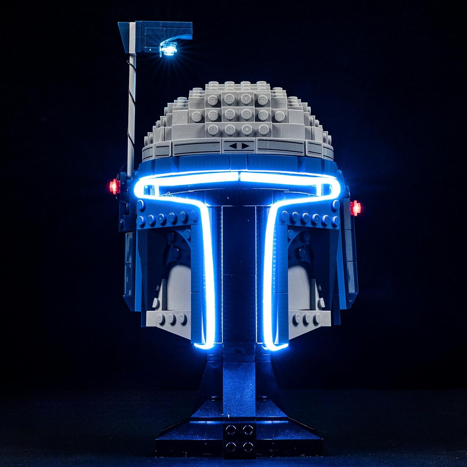 LIGHTAILING Light for Lego-75408 Jango-Fett Helmet - Led Lighting Kit Compatible with Lego Building Blocks Model - NOT Included The Model Set