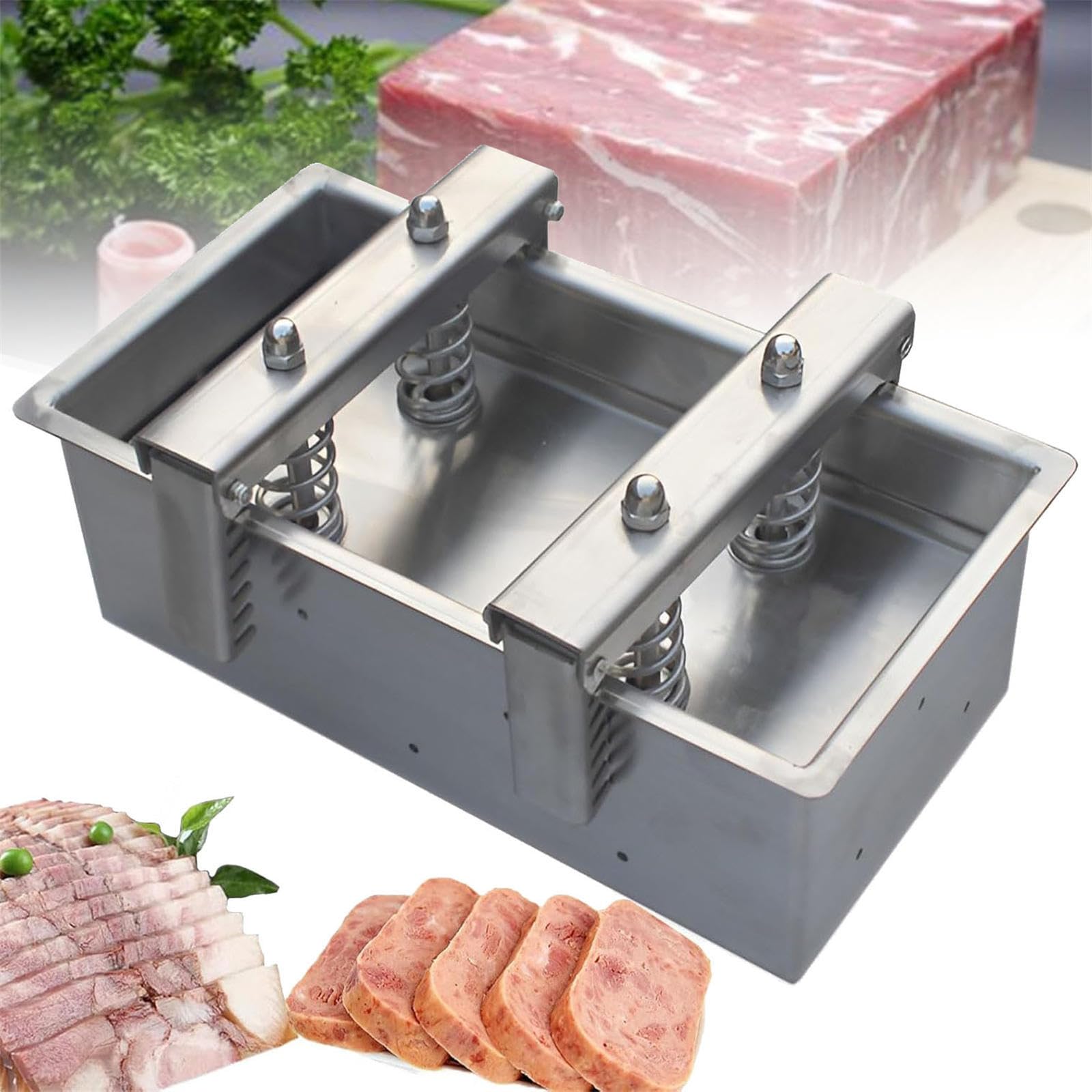 ZHJOPP Meat Press Tool for Homemade Lunch Meat, Kitchen Forming Tool for Beef and Cooked Meat (4kg)