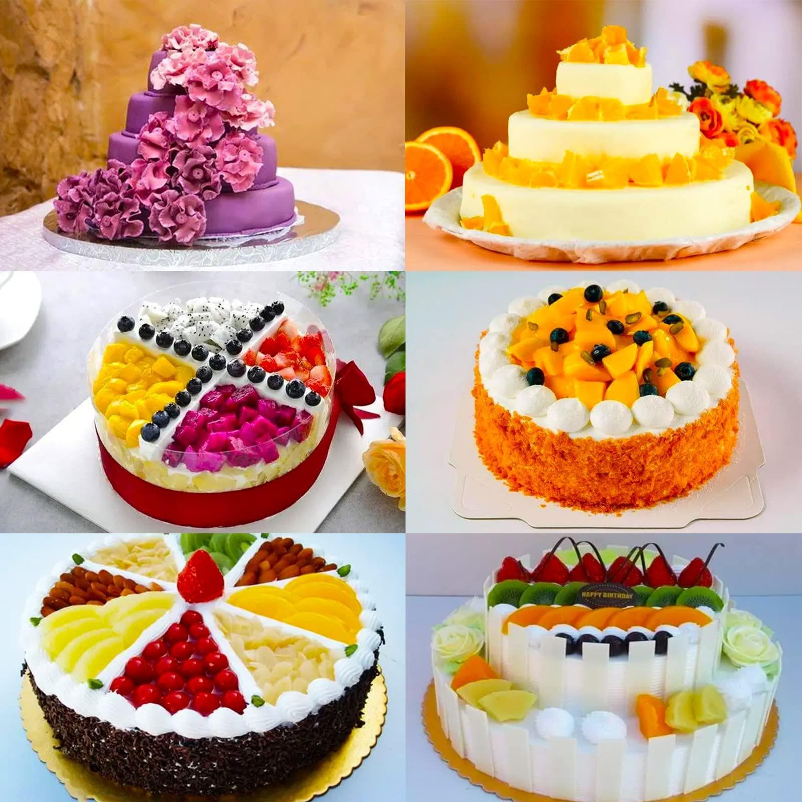 Machine Automatique d'épandage de crème de gâteau d'outils de gâteau d'anniversaire de Cuisson 4-12 Pouces
