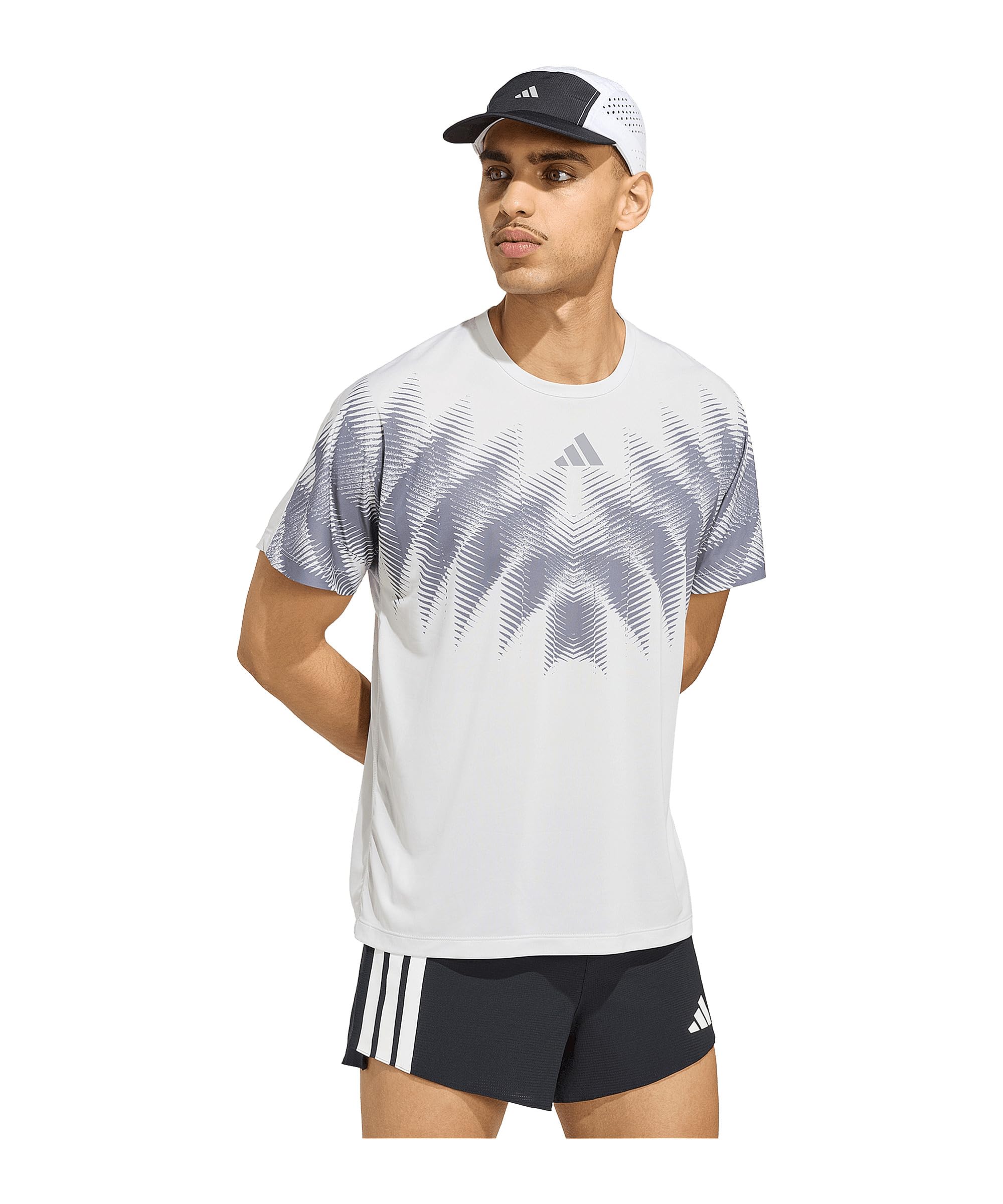 adidas Adizero koszulka z krótkim rękawem, unisex, treningowa