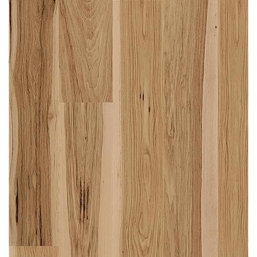 Mediterranean Hickory 9/16" Thick x 8.66" Width x 20" - 86.6" Varying Length Engineered Hardwood Flooring Sample, Symmetry