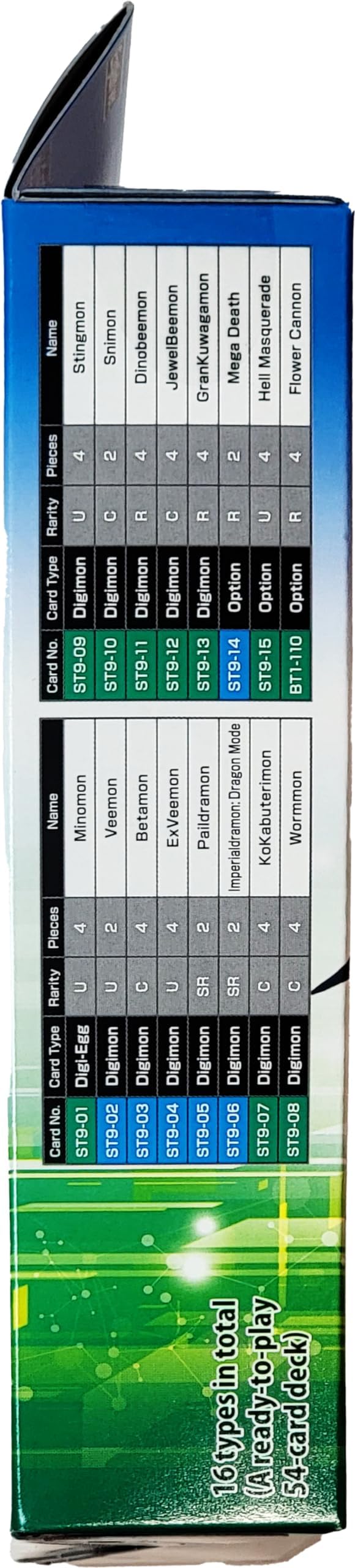 BANDAI | Digimon Card Game: Starter Deck - Ancient Dragon ST9 | Card Game | Ages 6+ | 2 Players | 10 Minutes Playing Time, Multicolor,1. Starter Decks,BCL2611042