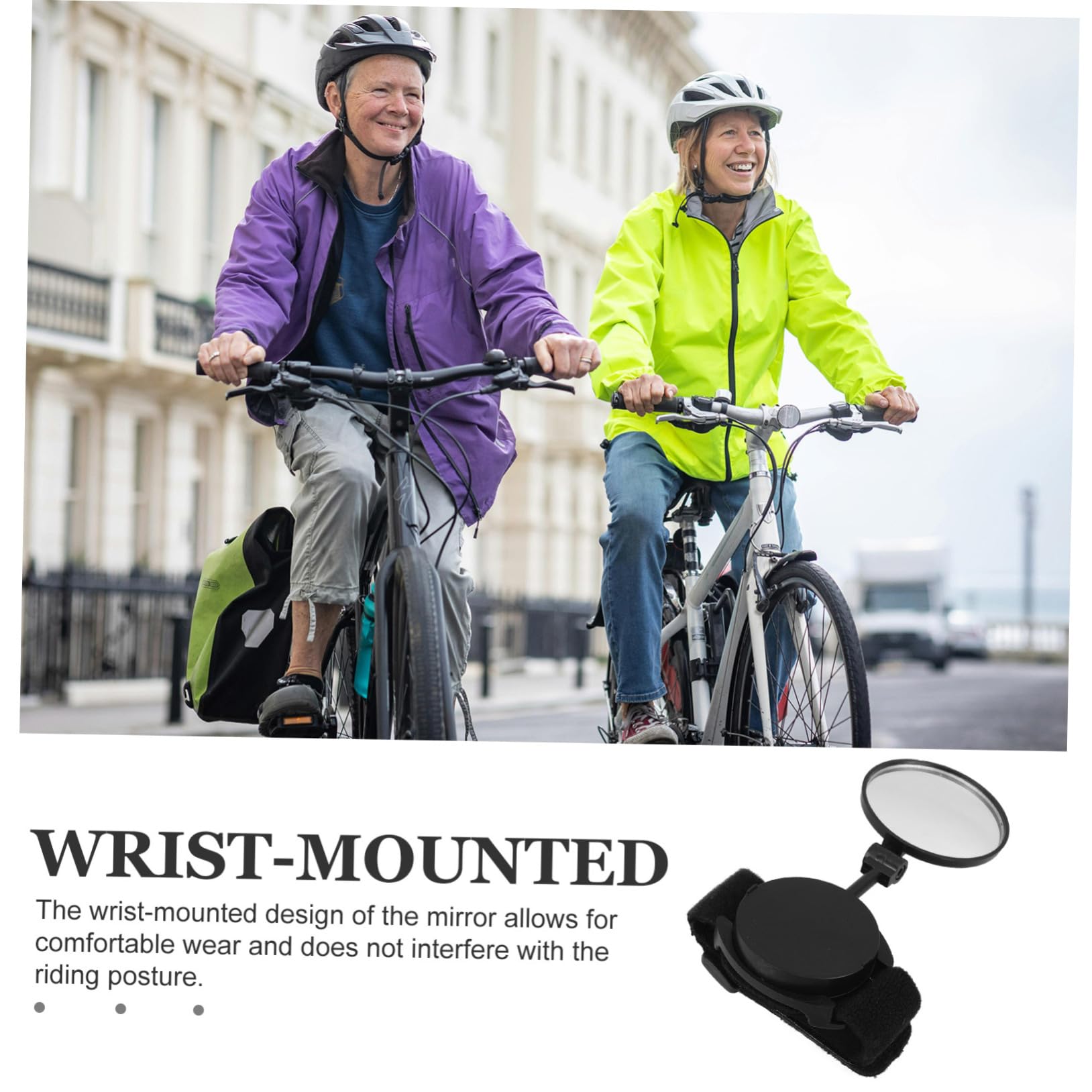 VANZACK 4 Pièces Miroir De Vélo Miroir À Main Vélo Rétroviseur Équitation Rétroviseur Bras Poignet Pour Bracelet Fourniture De Utilisé