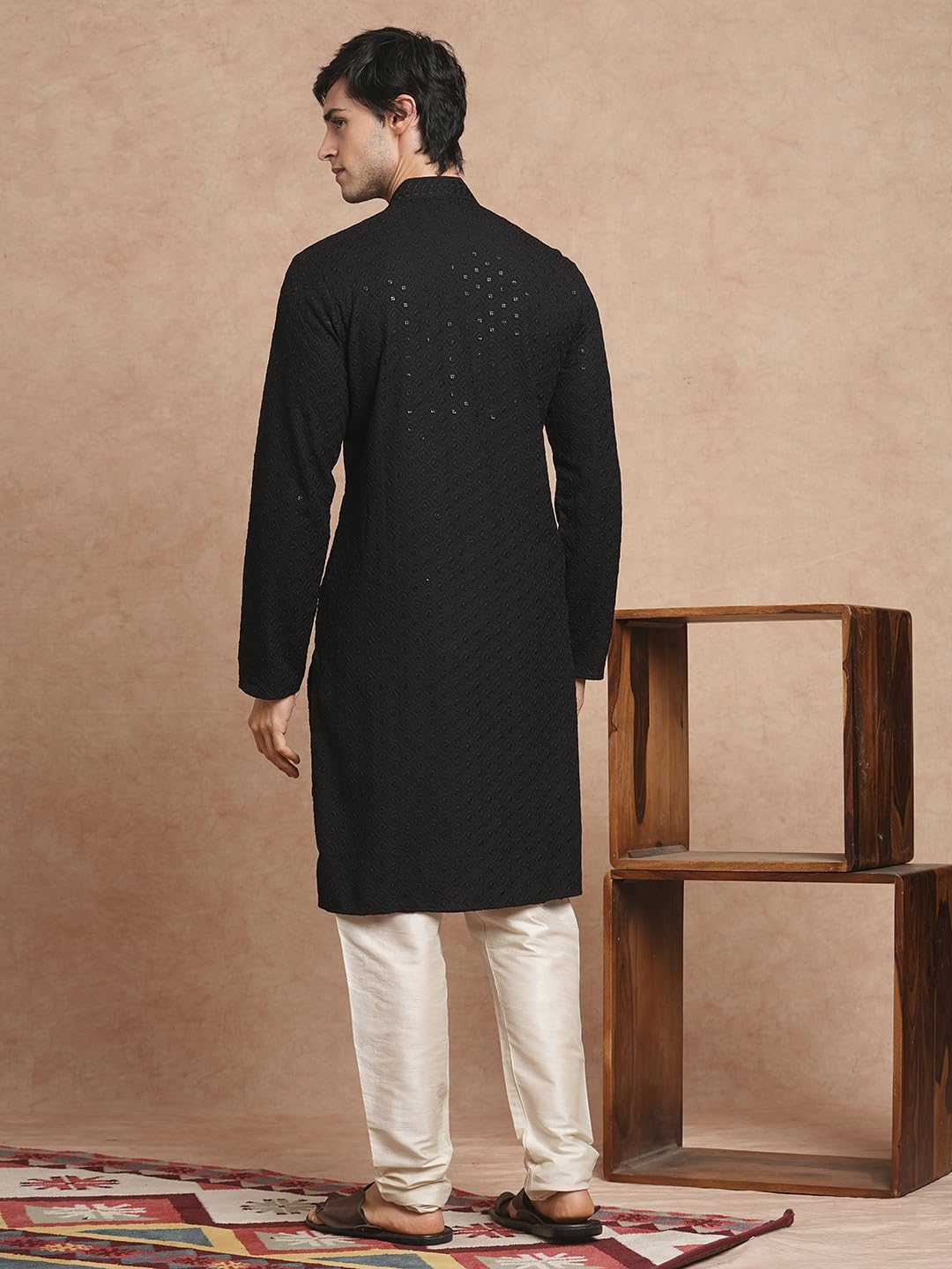 New Year Sale Swagg India Men'S Chikankari Kurta 5 New Year Sale Swagg India Men'S Chikankari Kurta
