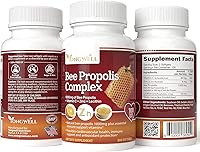 Vista 3 de Super Bee Propolis Complex Propóleo Alto Concentrado Propóleo (200 Cápsulas)
