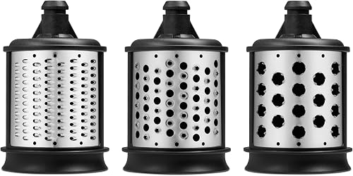 Shredding and Grating Pack (Optional Accessory for KitchenAid Stand Mixers)