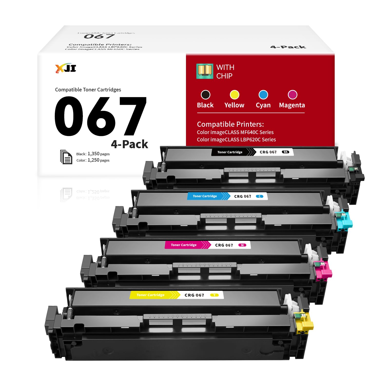 Amazon.co.jp: XJI 067 LBP632Cdw MF656Cdw 互換トナーカートリッジ