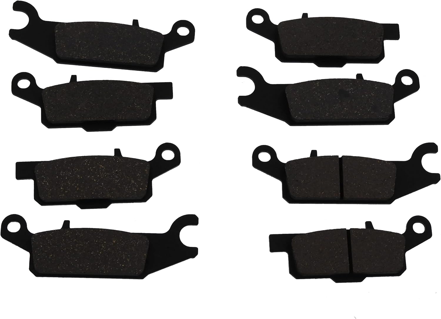 Front & Rear Brake Pads & Brake Rotors fits 2007-2013 Yamaha 700 Grizzly YFM700