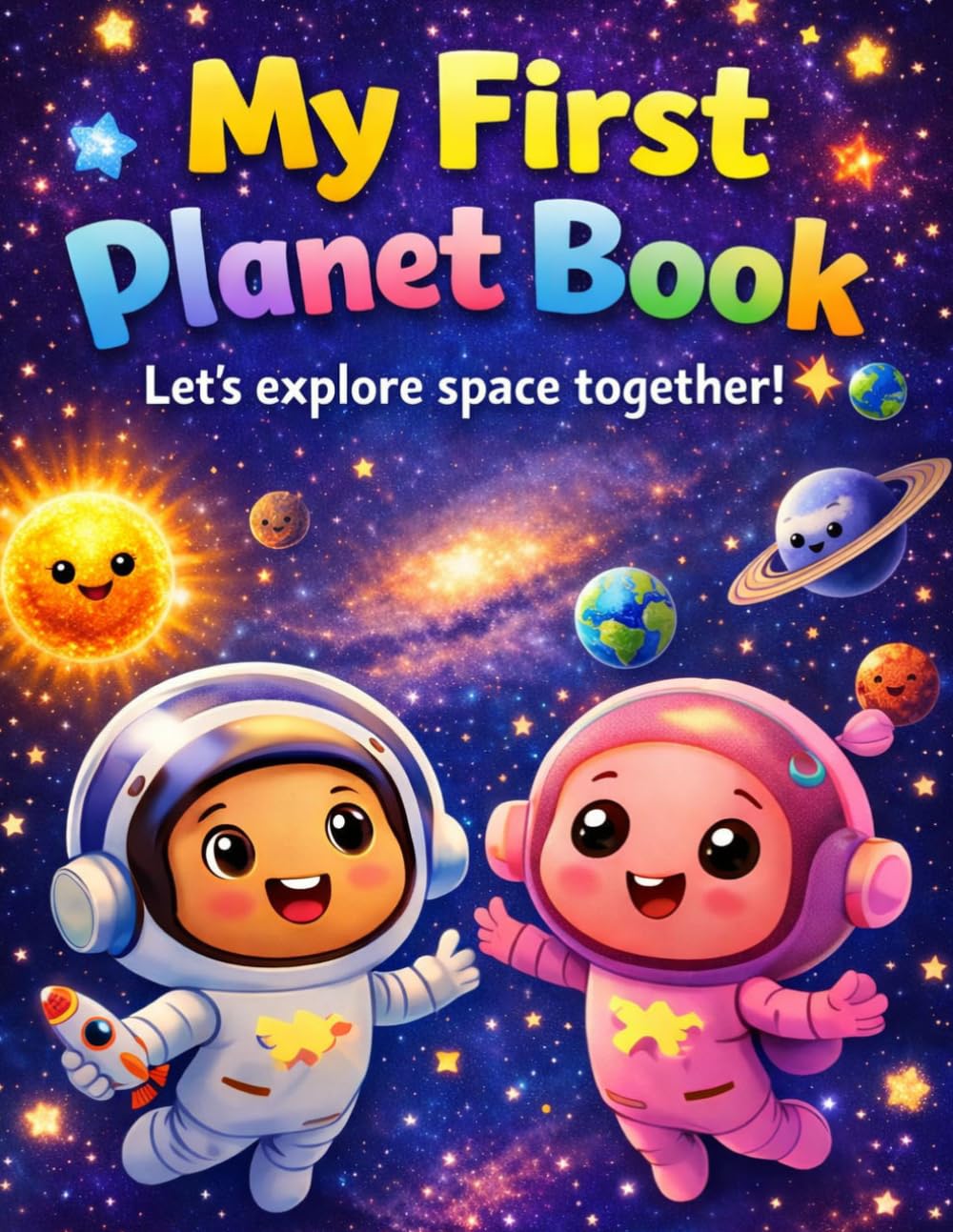 My First Planet Book: Let's explore space together!