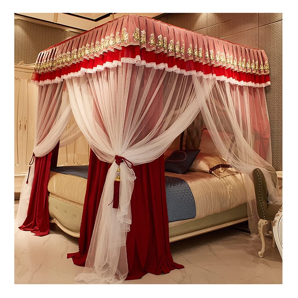 Moustiquaire de lit baldaquin de luxe OKUOKA 180x220cm